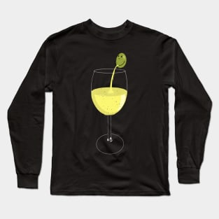 Grape making White Wine Long Sleeve T-Shirt